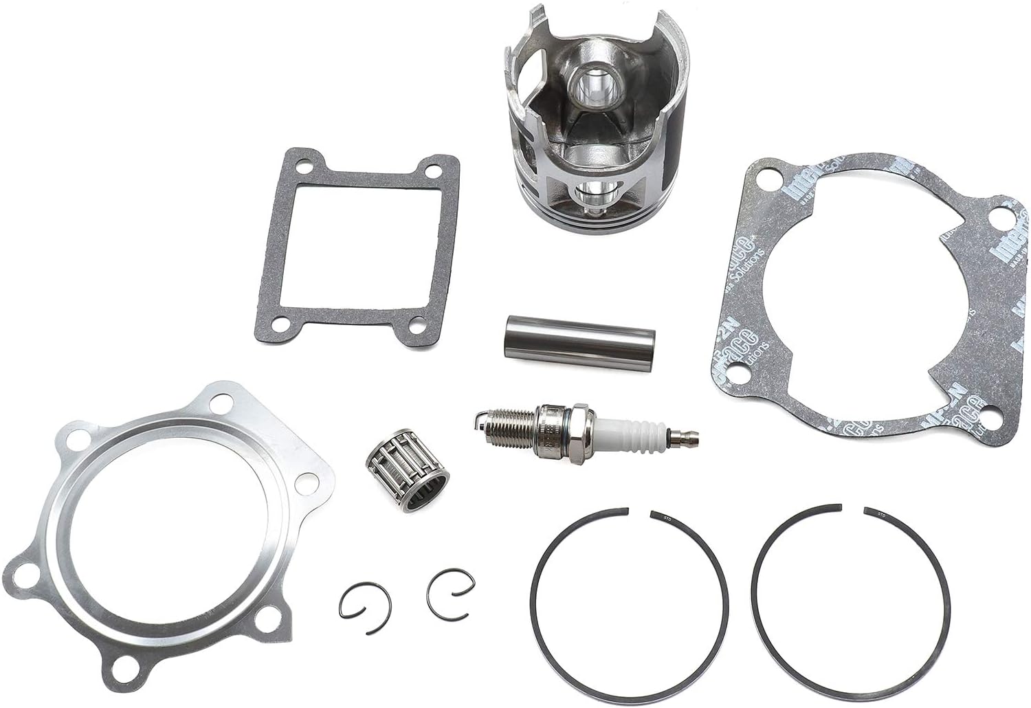 Gasket Piston Rings Top End Rebuild Kit Fit for Yamaha Blaster 200 YFS200 1988-2006 Replace for 3JM-11601-00-00 2XJ-11631-01-97