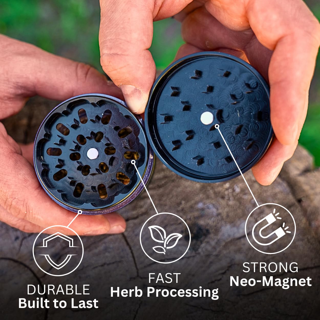 ClearCut Spice Mill - Fine Grind & Storage -4 ClearCut Spice Mill - Fine Grind & Storage -4