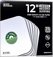 Vista 13 de Big Fudge Fundas para disco de vinilo de 12 pulgadas - Fundas interiores, paquete de 50 - Fundas de vinilo de papel pesado, libres de ácidos
