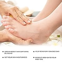 Vista 5 de La mejor crema hidratante para piel seca en pies y cuerpo Aceite suavizante de refuerzo de sodio Productos naturales para el cuidado de la piel