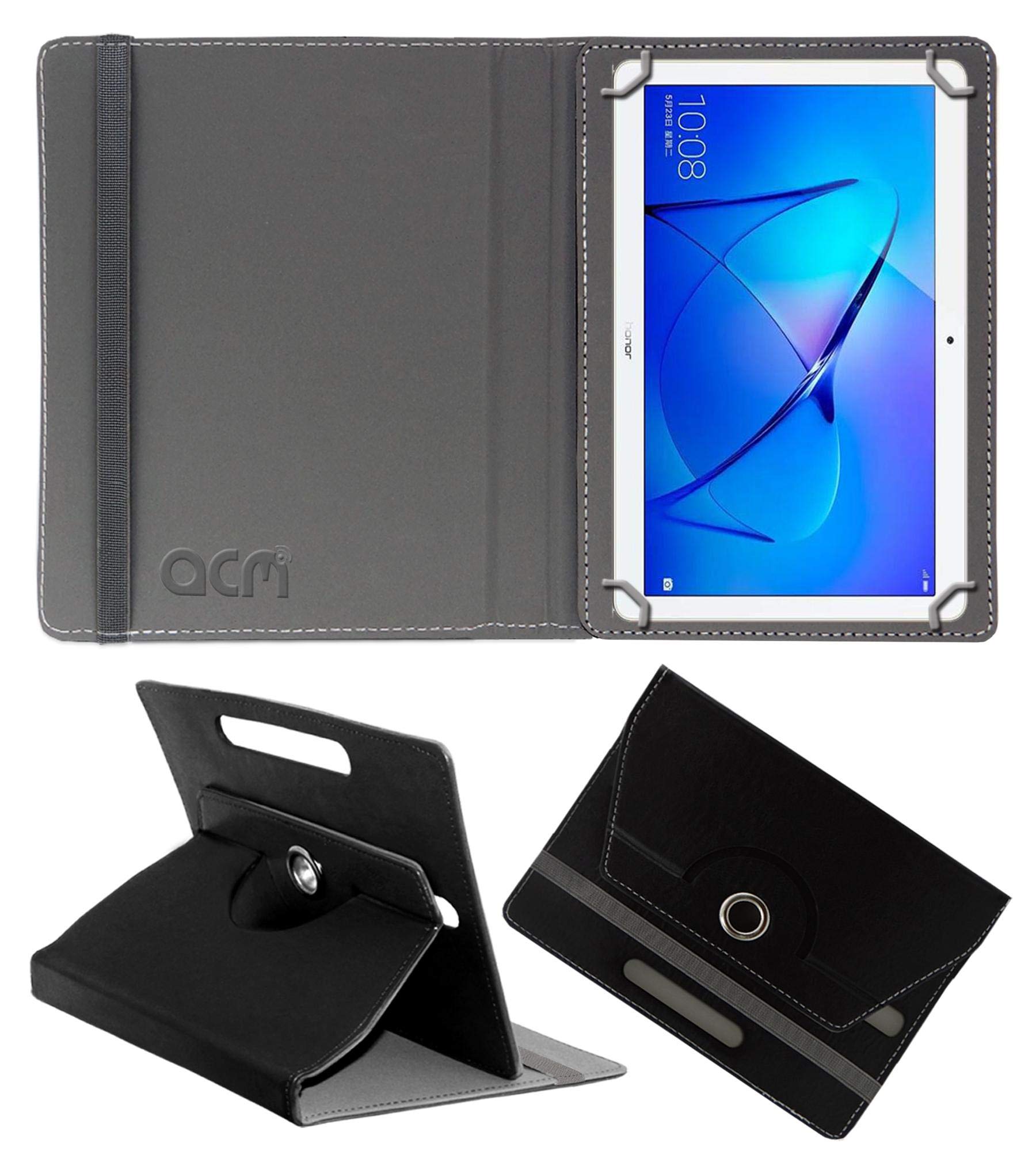 Acm Rotating Leather Flip Case Compatible with Huawei Honor Mediapad T3 10 Ags-L09 Tablet Cover Stand Black (B08D3S5MKD) Amazon Price History, Amazon Price Tracker