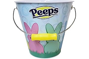 The Tin Box Company Peeps Easter Bucket with Handle
