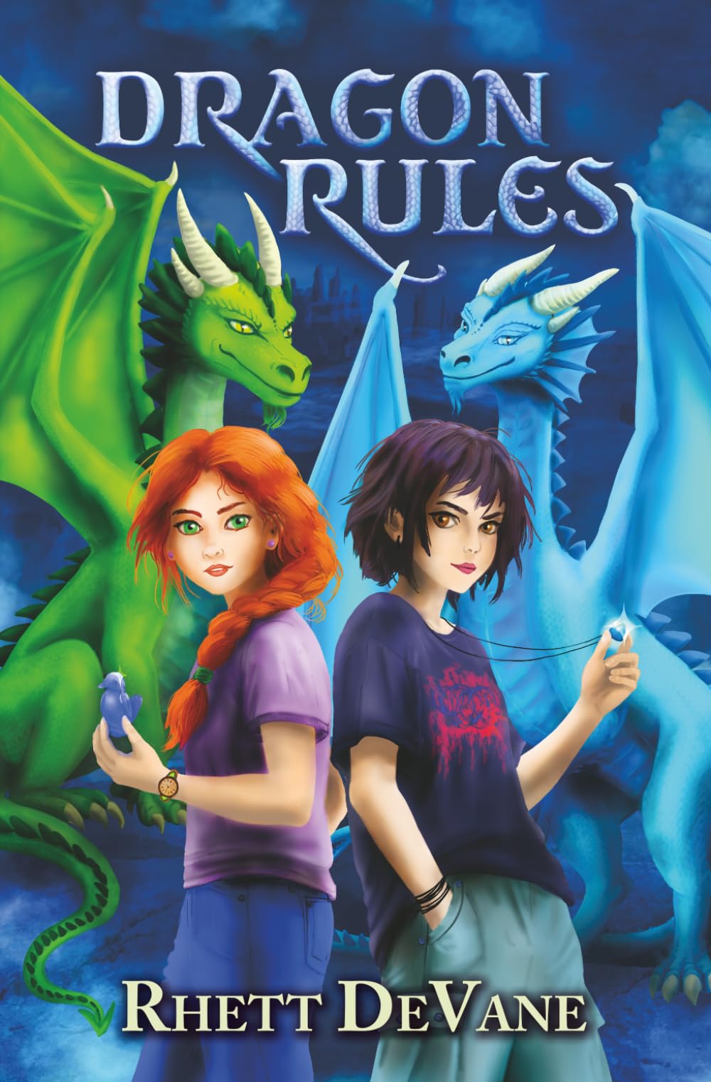 Dragon Rules: A Middle Grade Portal Fantasy Adventure (Dragon Guardians)