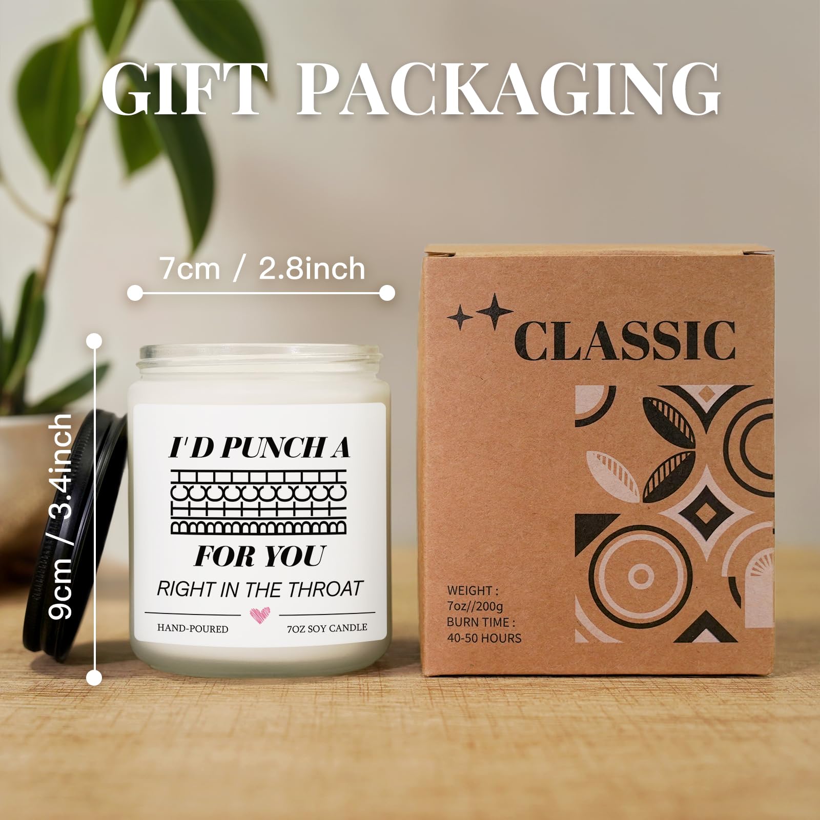 Hidden Message Scented Candle, Fuck This Shit Candle, Birthday Gag Gifts for Women, Adult White Elephant Christmas Gifts, Novelty Items for Adults, Unique Gag Gift for Women Friends Bestie Girlfriend