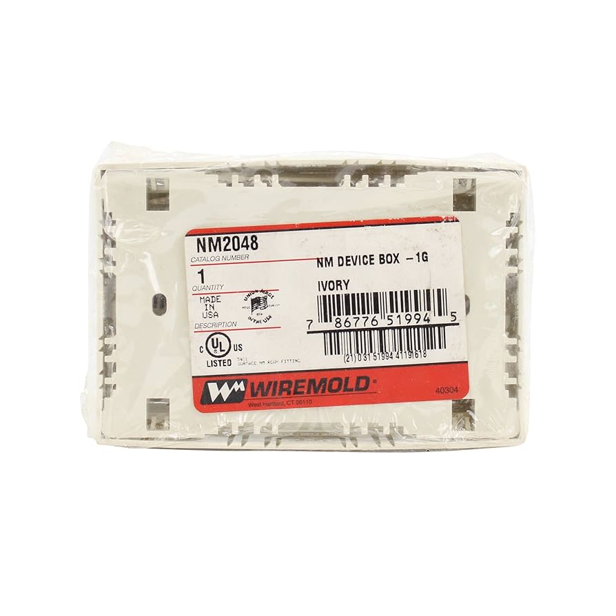 Amazon.com: Wiremold Legrand NM2048 Sure-Snap Deep Device