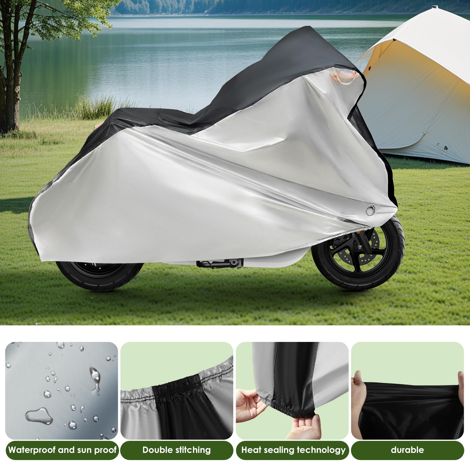 Bicycle Cover Heavy Duty E Cover Waterproof Oxford Fabric With