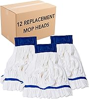 Vista 9 de Arkwright - Repuesto de cabezal de trapeador de microfibra, resistente, sin pelusas, súper absorbente y seguro para blanqueador, esencial