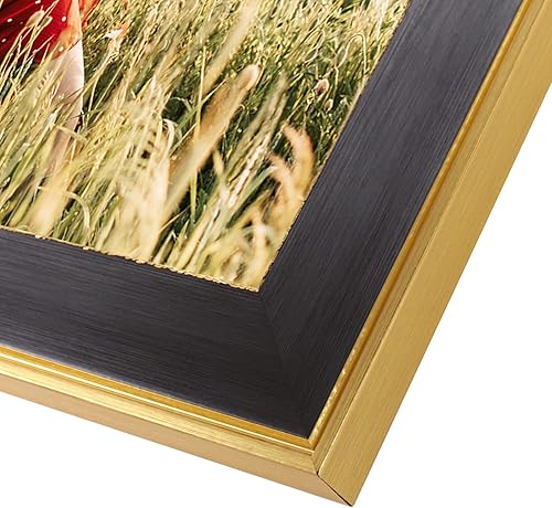 Miniatura 8 de Space Art Deco, Portarretratos de 12 x 18 pulgadas sin paspartú para fotos de 12 x 18 pulgadas, pantalla de pared de vidrio real de alta definición