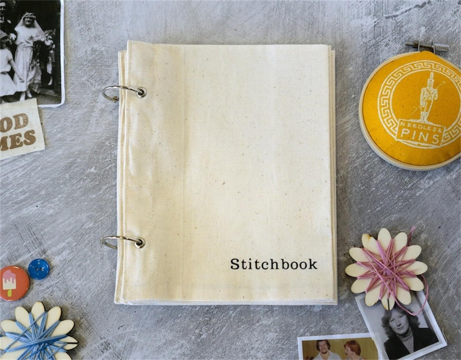 Carnet de croquis en tissu coton premium : un journal artistique haut de gamme pour vos dessins