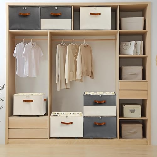 Miniatura 5 de Organizador de zapatos para armario, paquete de 2 organizadores de almacenamiento de zapatos con ruedas y divisores ajustables, caja de