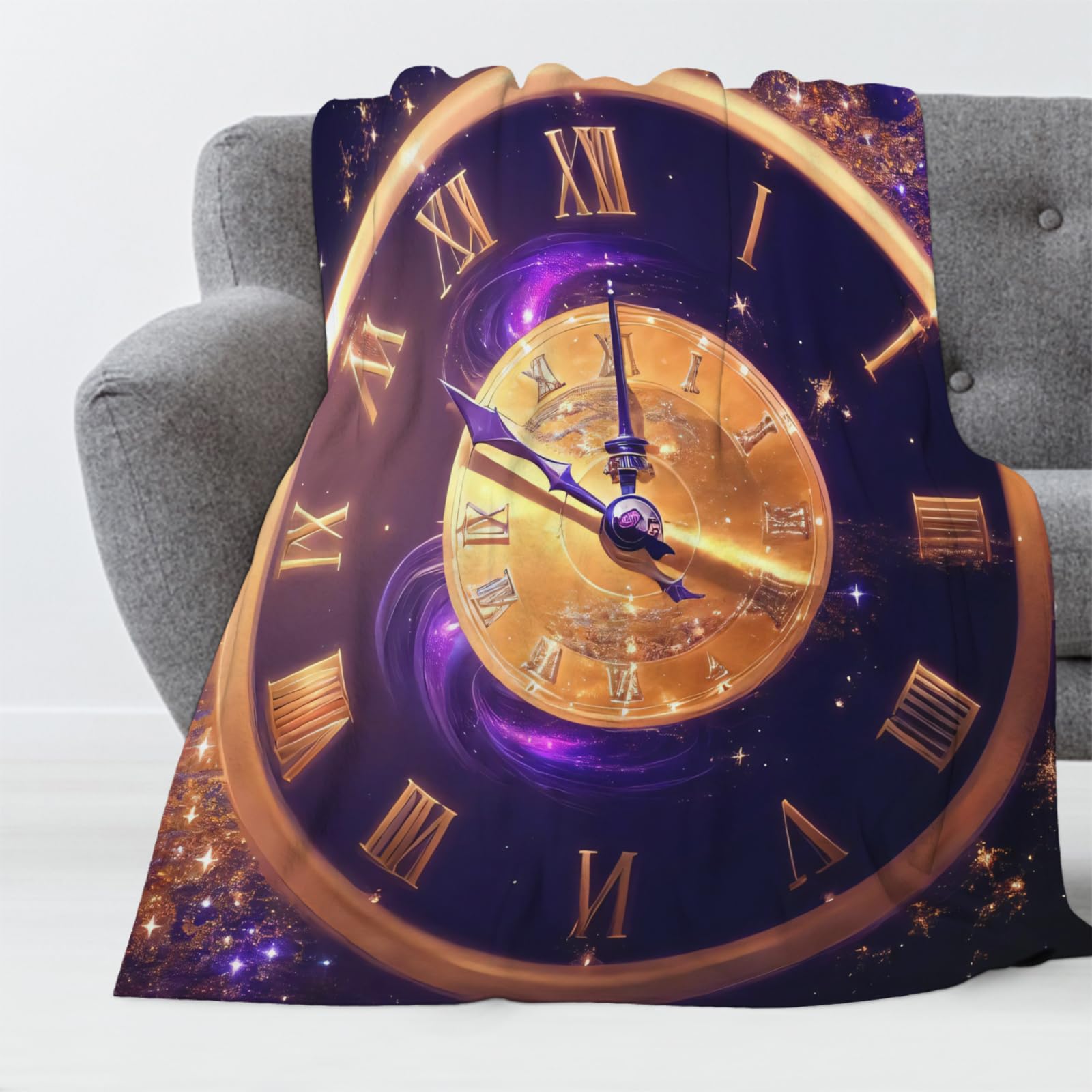 Manta de Franela Geométrico 180x200 cm Manta de Franela de Microfibra Sueño Manta de Felpa Suave para Sofá Cama Manta Polar Invierno Gruesa y Esponjosa Caliente