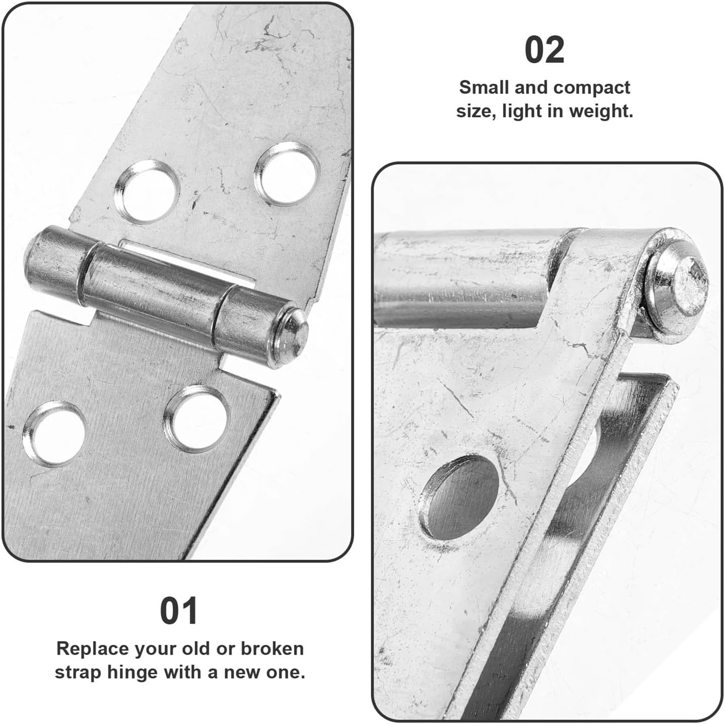 Frame Concealed Cabinet Door Hinge 2pcs Heavy Duty Door Hinge T Shed Hardware Furniture