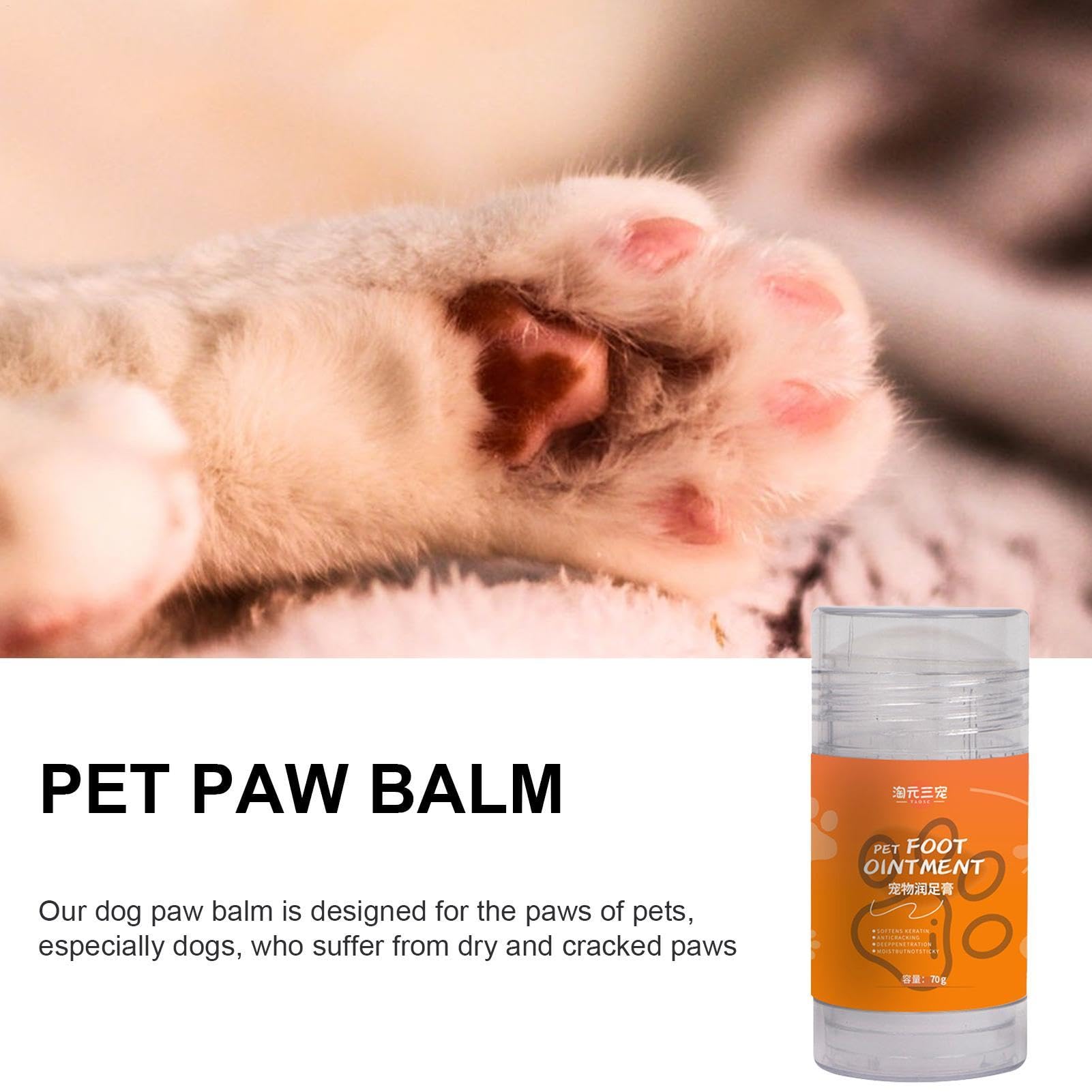 Balsamo per zampe di gatto per zampe secche, balsamo per zampe di cane