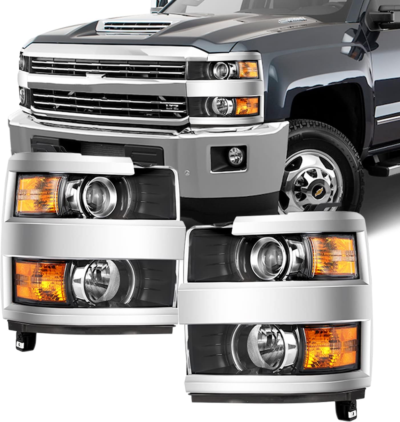 TUSDAR Fits For 20152019 Chevy Silverado 2500HD 3500HD