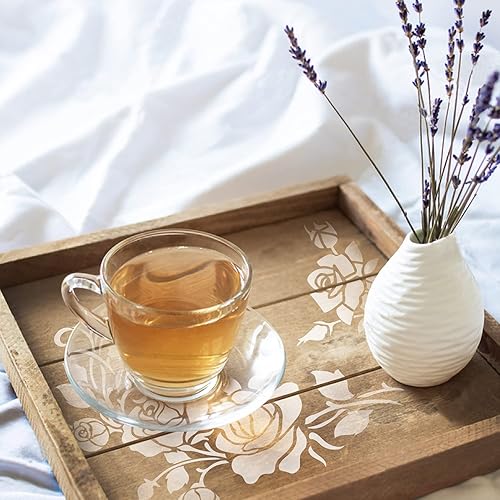 Vista 28 de GSS Designs - Plantillas grandes de flores de magnolia de 12 x 16 pulgadas, plantillas de flores de magnolia para pintar sobre lienzo de madera