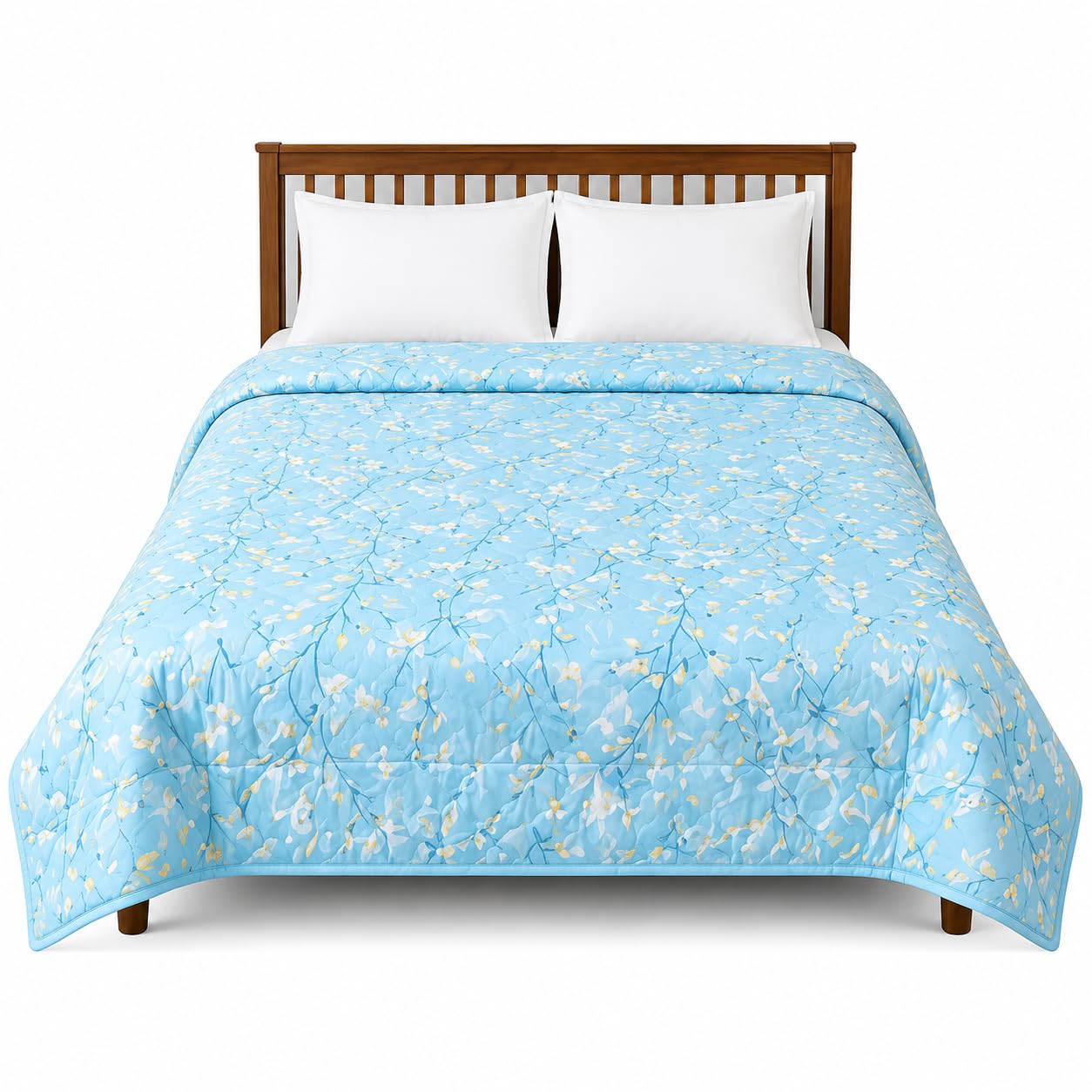 Warmland Blanket (White, Double, Geometric)-picture-20