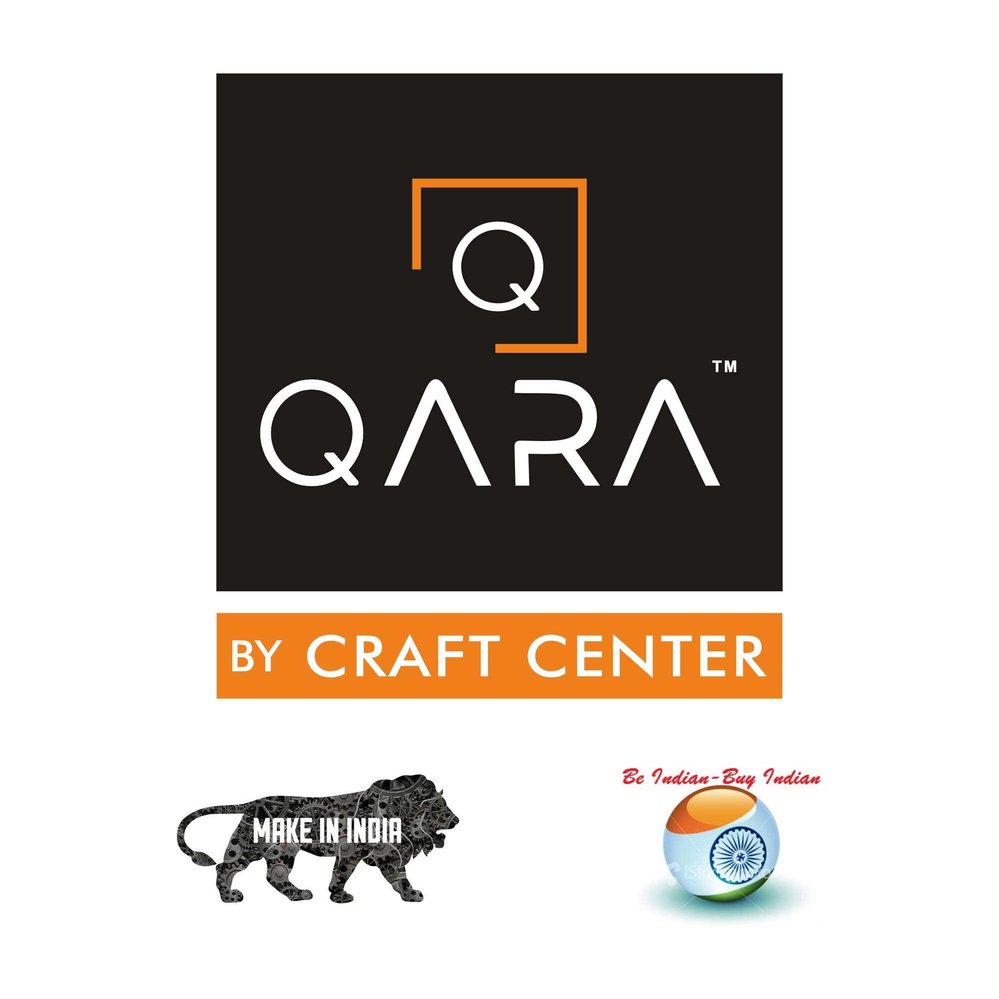 Buy QARA Folding Wall Mounted Engineered Wood Study Table/Office Table