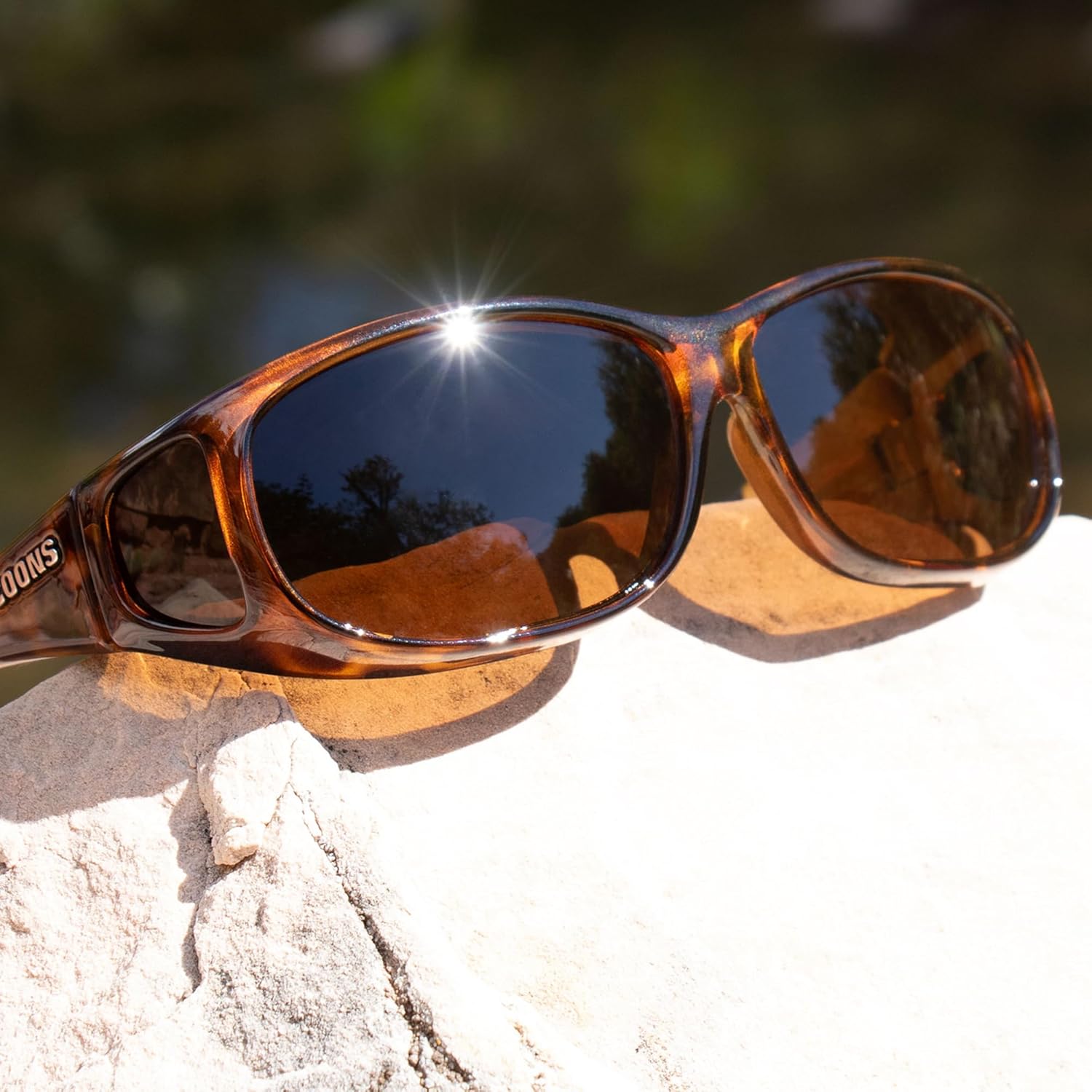 Cocoons Mini Slim (MS) Leopard Polarized Amber