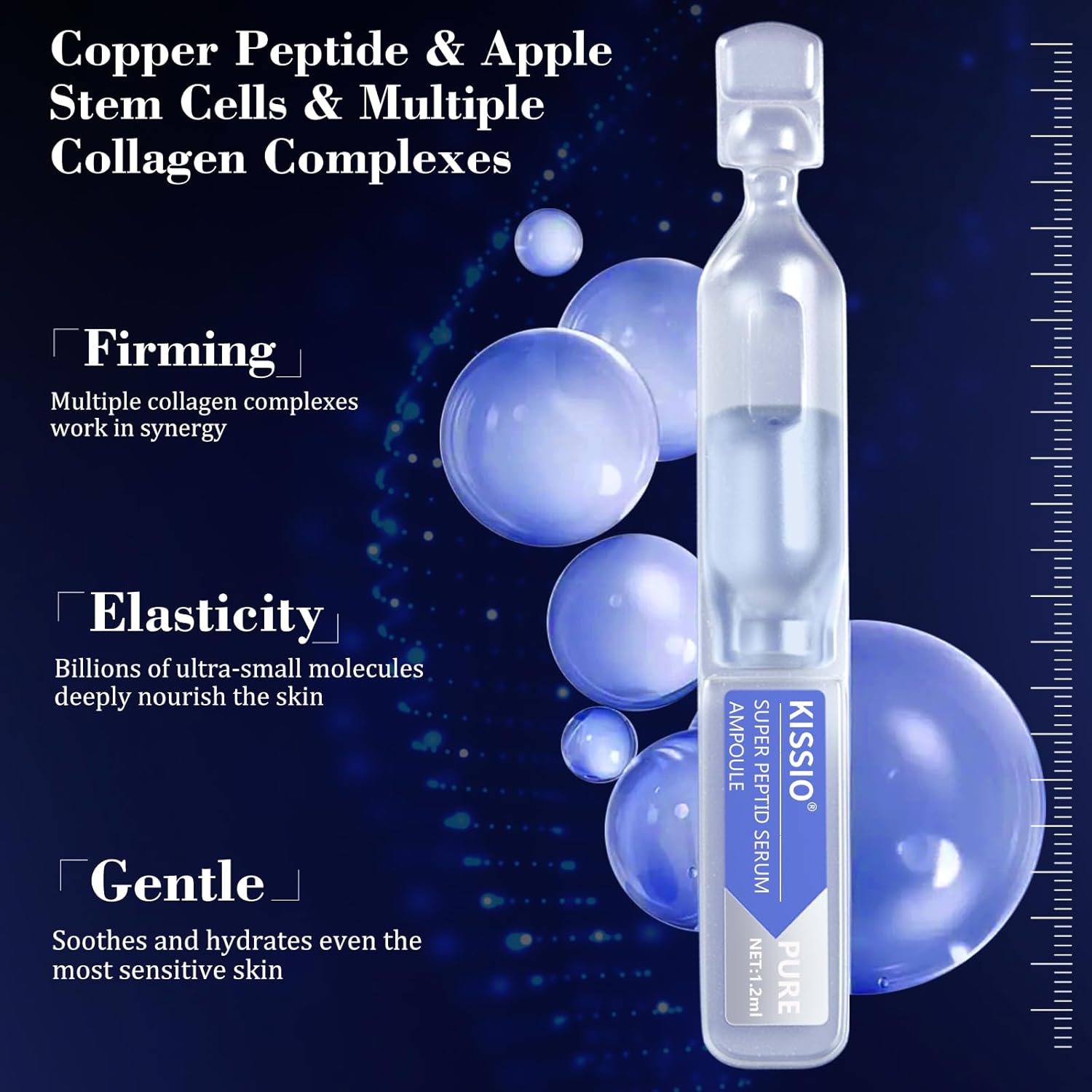 Imagem frontal com fundo azul escuro com bolhas. Imagem frontal com fundo azul escuro com bolhas.