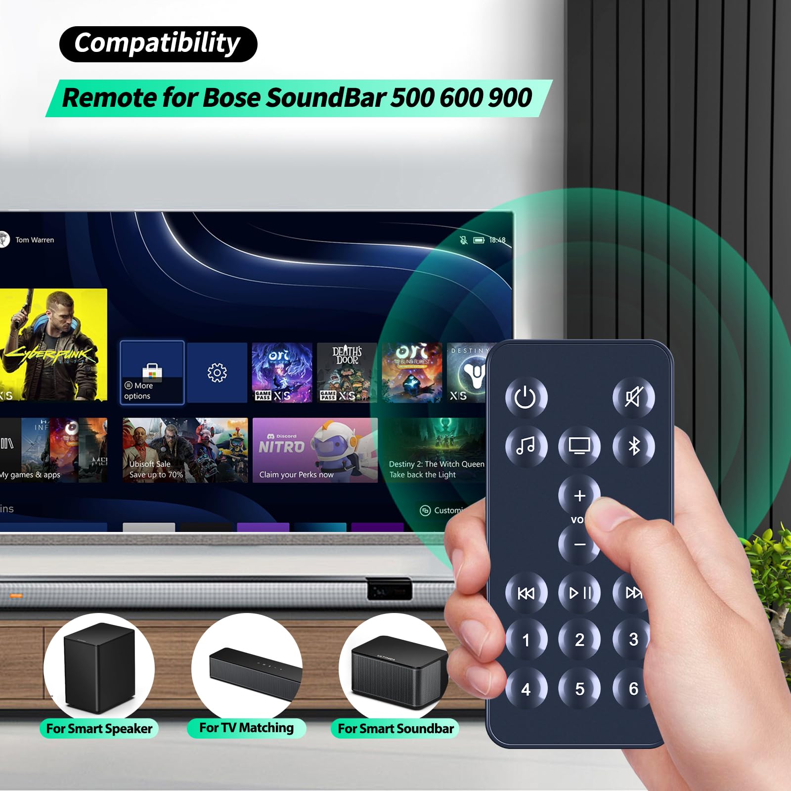 Amazon.com: WDZP Remote Control Replacement Compatible for Bose
