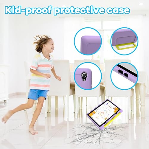 Miniatura 3 de Jeazans Tableta para niños  Tablet Android 14 mejorada de 10 pulgadas para niños con funda protectora  Octa-Core  64 GB  Tarjeta TF de 1 TB