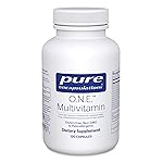 Pure Encapsulations O.N.E. Multivitamin - Once Daily Multivitamin with Antioxidant Complex Metafolin, CoQ10, and Lutein to Support Vision, Cognitive Function, and Cellular Health* - 120 Capsules