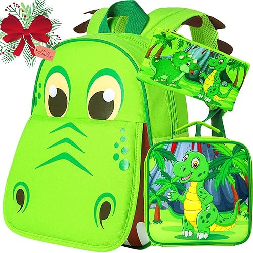 CCJPX Mochila para niños y niñas, 12.5 pulgadas, dinosaurio, unicornio, preescolar, mochila escolar linda para jardín de infantes