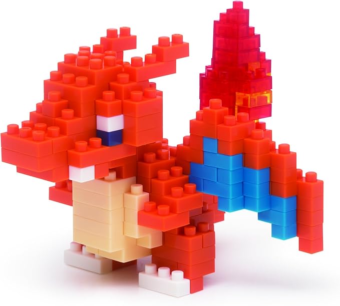 ナノブロック ポケットモンスター ポケットモンスター リザードン Nbpm 008 ナノブロック ポケットモンスター ヒトカゲ Nbpm 002 セット買い おもちゃ おもちゃ Amazon