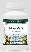 Vista 1 de TerraVita Aloe Vera 4:1-450 mg (100 Cápsulas, ZIN: 518928)