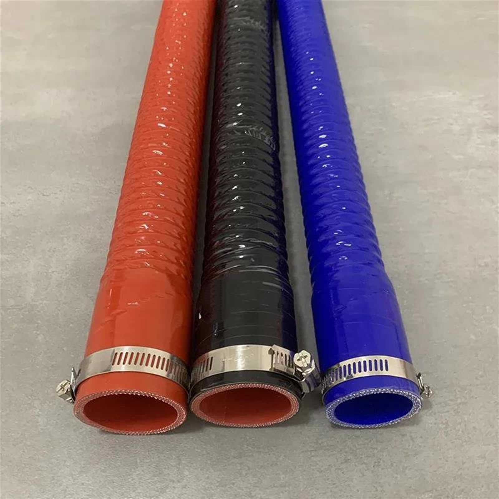 Colector De Admisión Del Motor Del Automóvil Longitud 500 Mm ID 30-1000 Manguera Entrada Aire Para Automóvil Para Y 2 Abrazaderas Tubo | Black,ID 90mm