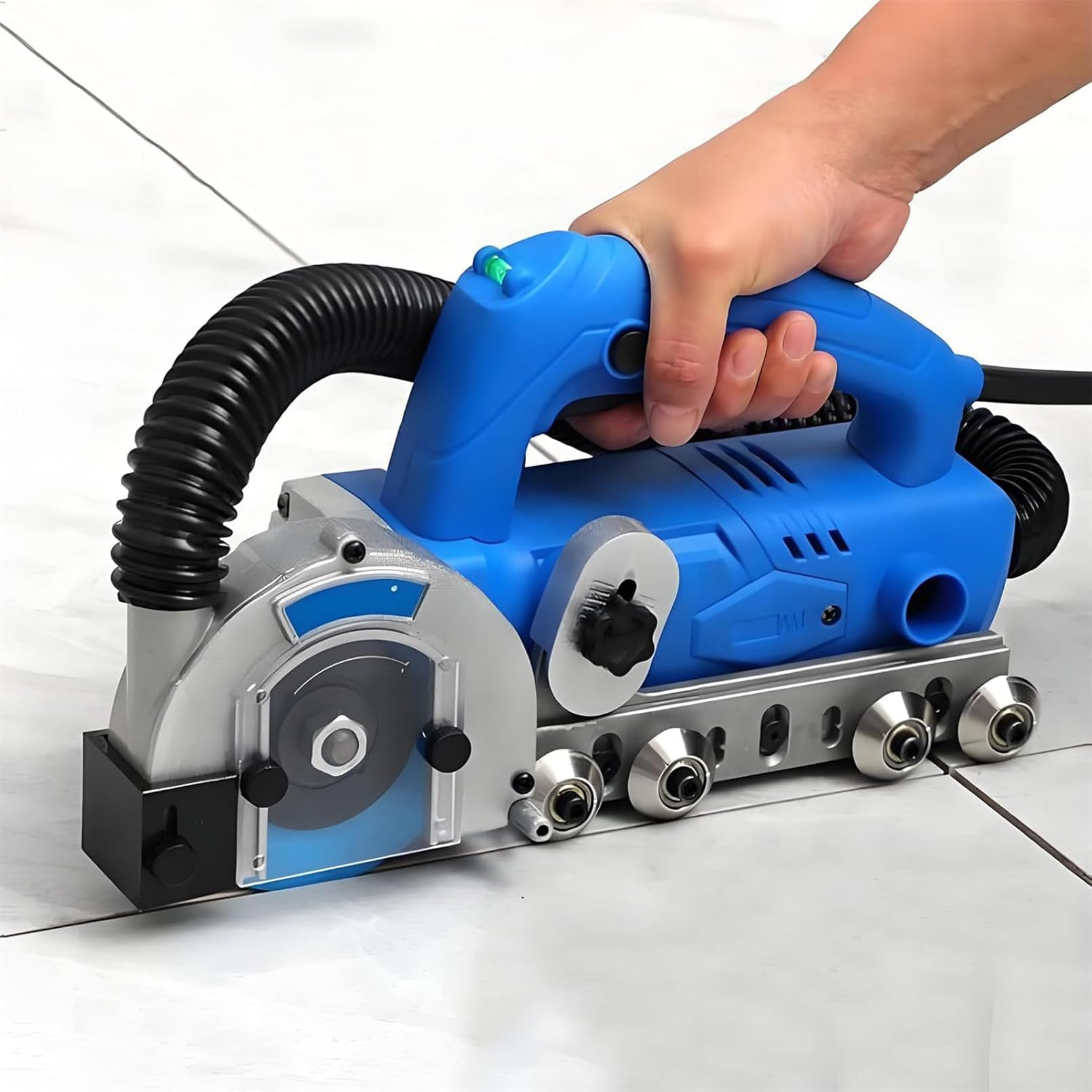 Herramienta eléctrica para Remover lechada de 1200 W y 9000 RPM, Herramienta de Bricolaje para rejuntar Pisos, para Limpiar Entre baldosas de cerámica y Remover