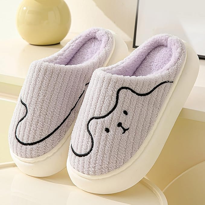 Chaussons Nuage Hiver - Chauds, Douillets, Semelle Antidérapante - Pour Femmes Et Hommes