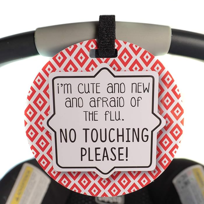 Buy THREE LITTLE TOTS - Red Tag - I'm Cute and New and Afraid of The ...