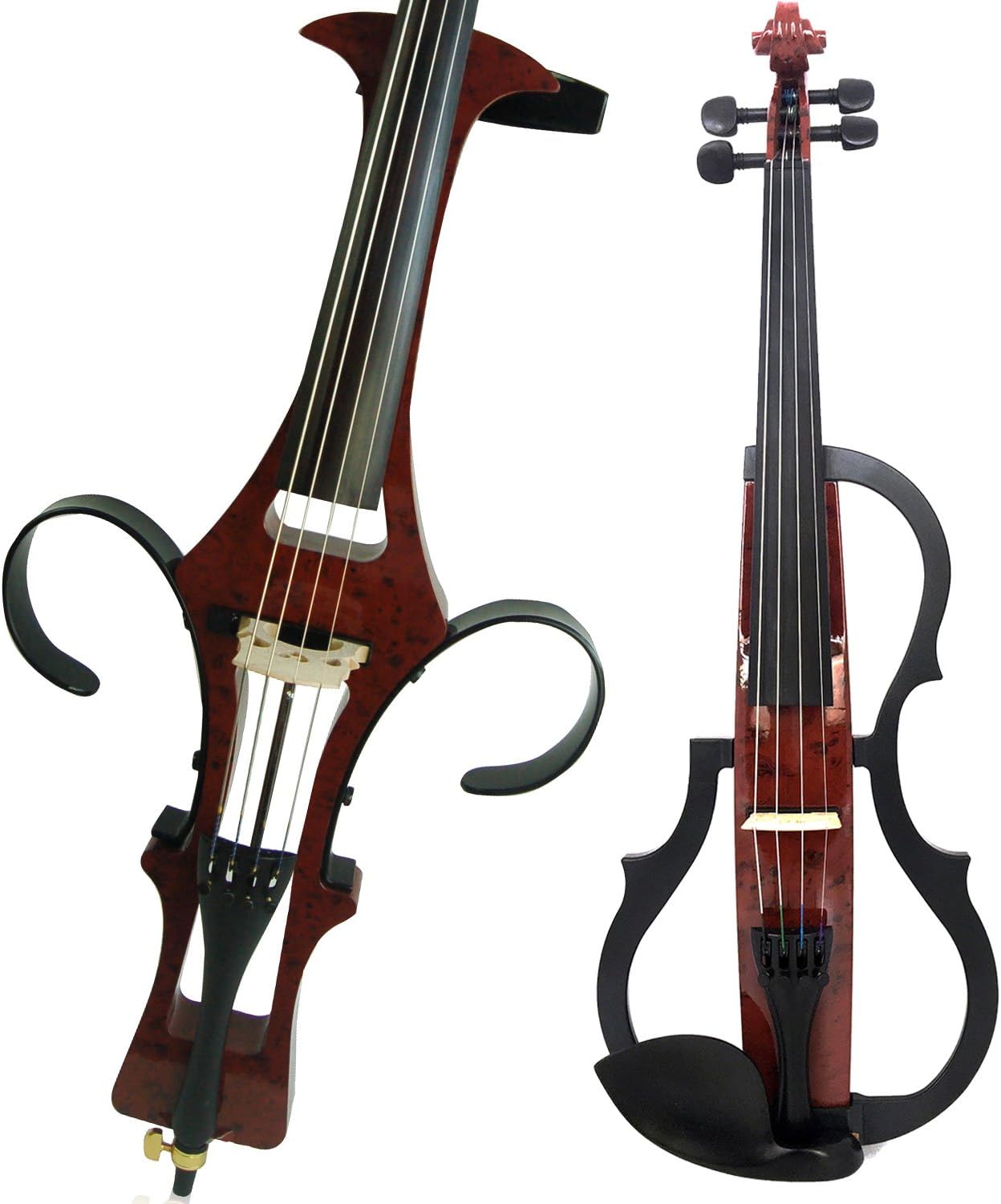 Handmade Professional Solid Wood Electric Cello 4/4 Full Size Silent Electric Cello-1601