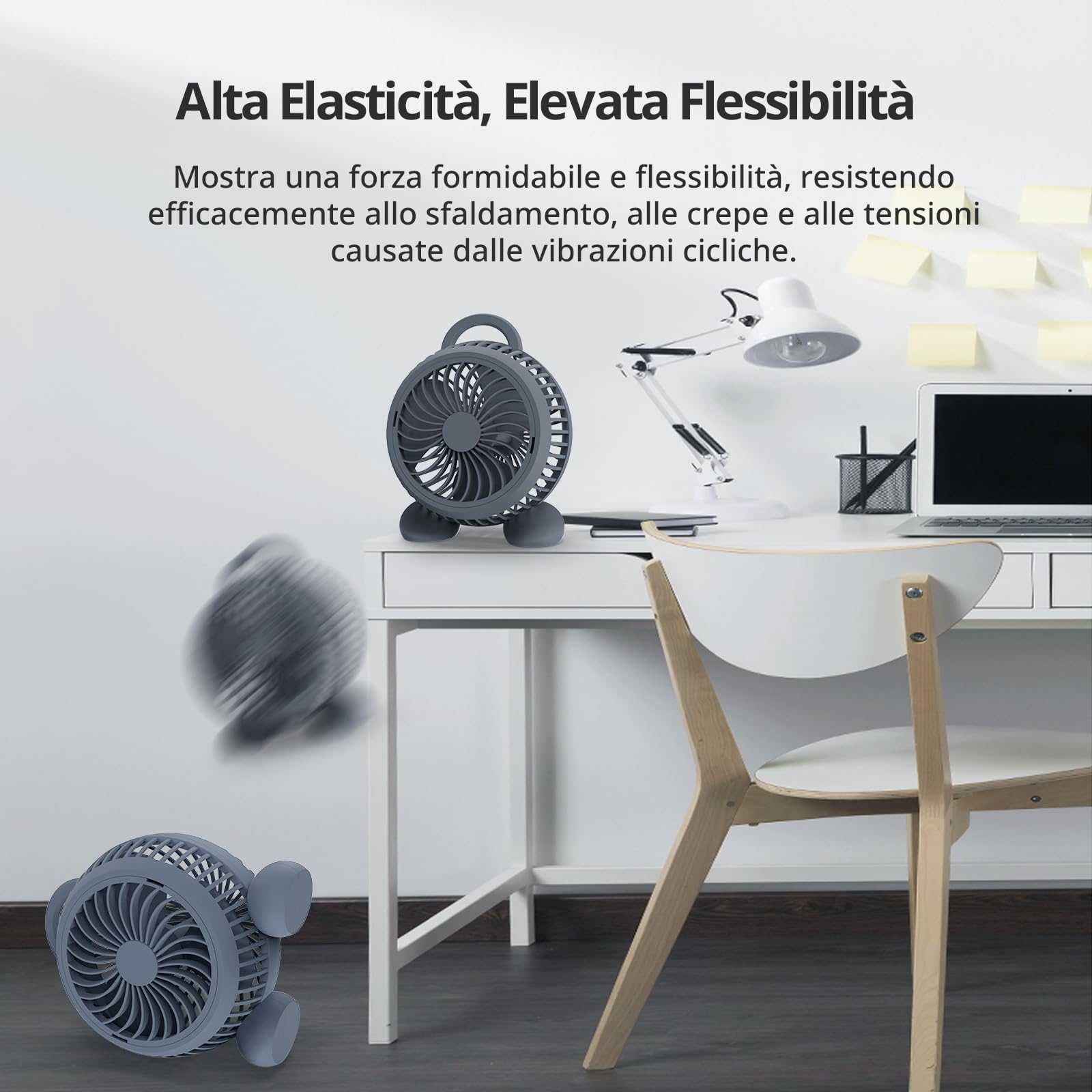 ANYCUBIC Resina Tough 2.0, Resina per Stampanti 3D con Maggiore Resistenza, Forte Allungamento e Alta Flessibilità, Resina 3D per Stampanti 3D a 4k/6k/8k LCD/DLP/SLA, Grigio 1KG