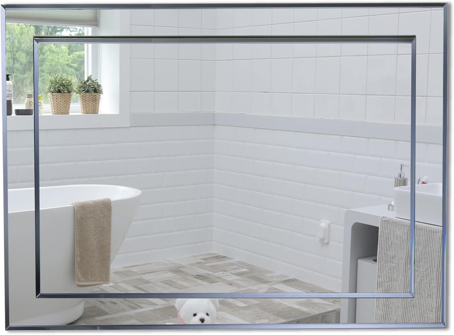 Neue Design Mood® Premium Rectangular Bathroom Mirror Wall Mounted