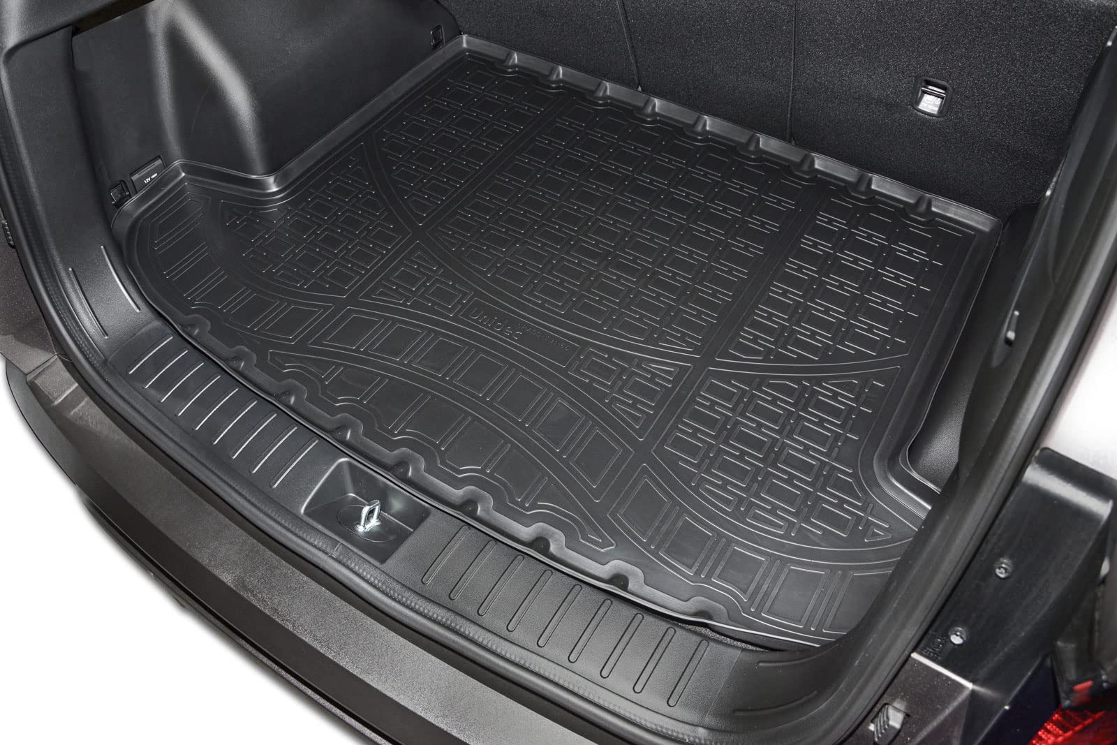 Vasca Baule TPE Su Misura Per Renault Kadjar Dal 2015 – Bordo Alto 4 Cm, Antiscivolo, Inodore, Resistente A Acqua E Fango, Leggero 30% In Meno Della Gomma