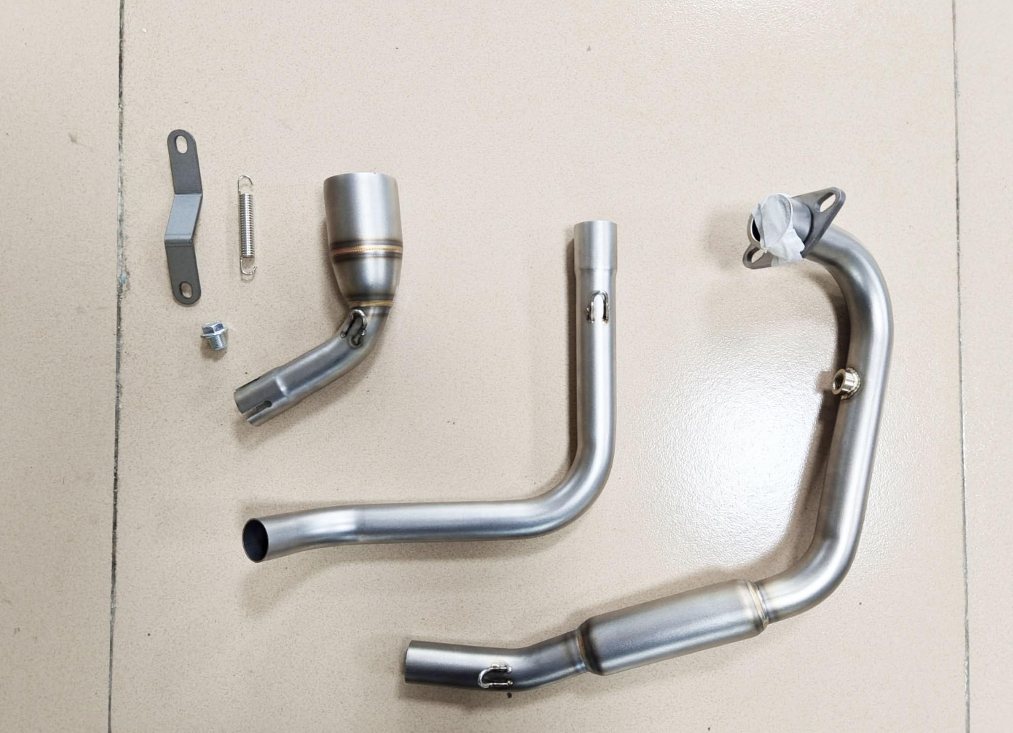 Tubo Di Collegamento Centrale Scarico Per Benelli 302 / Tornado 302R - In Acciaio Inox, Migliora Prestazioni E Suono