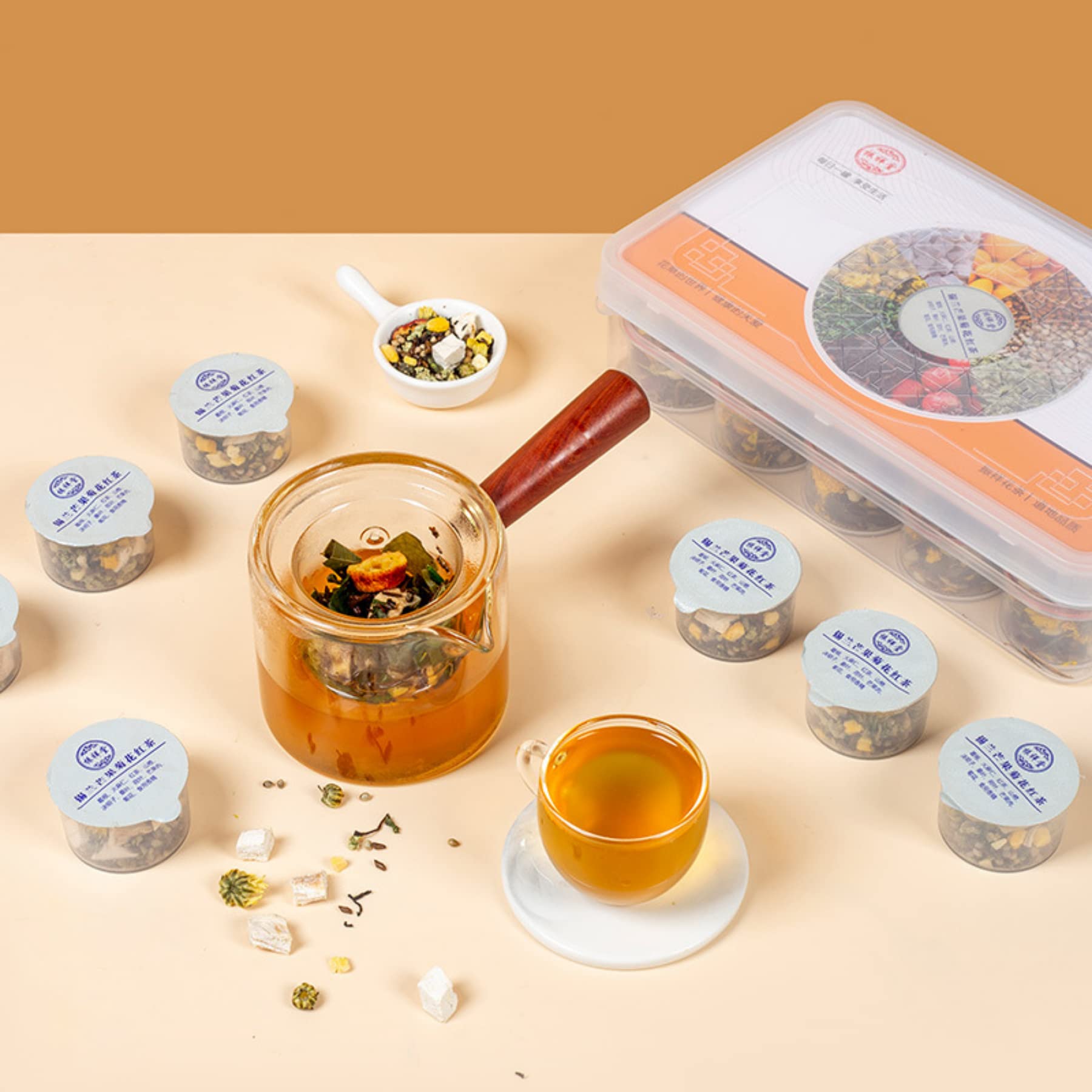 Czarna Herbata Z Mango 30 Małych Puszek Zdrowej Herbaty 555g (19,57 Uncji) Produkty Wysokiej Jakości W Pudełkach Herbata Owocowa Herbata Kwiatowa Połączenie Herbaty Sypkiej Chińska Herbata Ziołowa