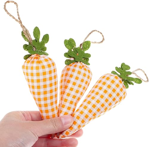 Miniatura 2 de NUOBESTY Pancarta de zanahoria de Pascua, guirnalda de zanahoria de conejo, guirnalda de zanahoria, adorno de pared para fiesta, chimenea,