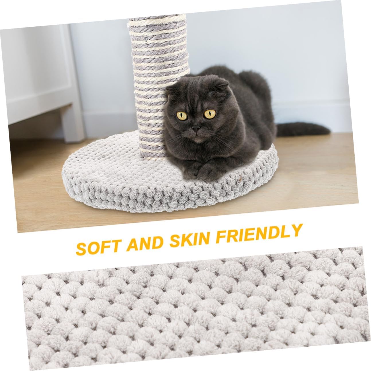 BESPORTBLE 2pcs Kitten Cat Scratching Posts Sisal Claw Scratcher Poles Small Indoor Climber Resting Frames for Daily Use
