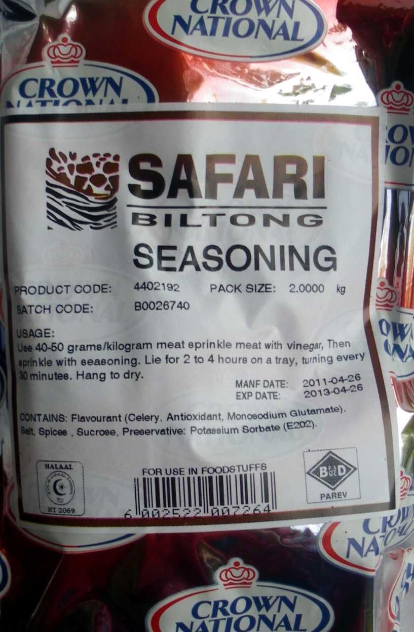 Safari Biltong Seasoning
