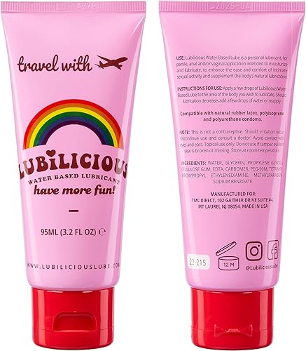 Miniatura 2 de Lubilicious - Lubricante sexual a base de agua para parejas, lubricante personal para el placer de las mujeres, lubricante a base de agua para