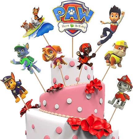 Yisscen Lot De 45 Decorations De Gateaux D Anniversaire Au Motif De Pat Patrouille Pour Enfant Amazon Fr Cuisine Et Maison Yisscen Lot De 45 Decorations De Gateaux D Anniversaire Au Motif De Pat Patrouille Pour Enfant Amazon Fr Cuisine Et Maison