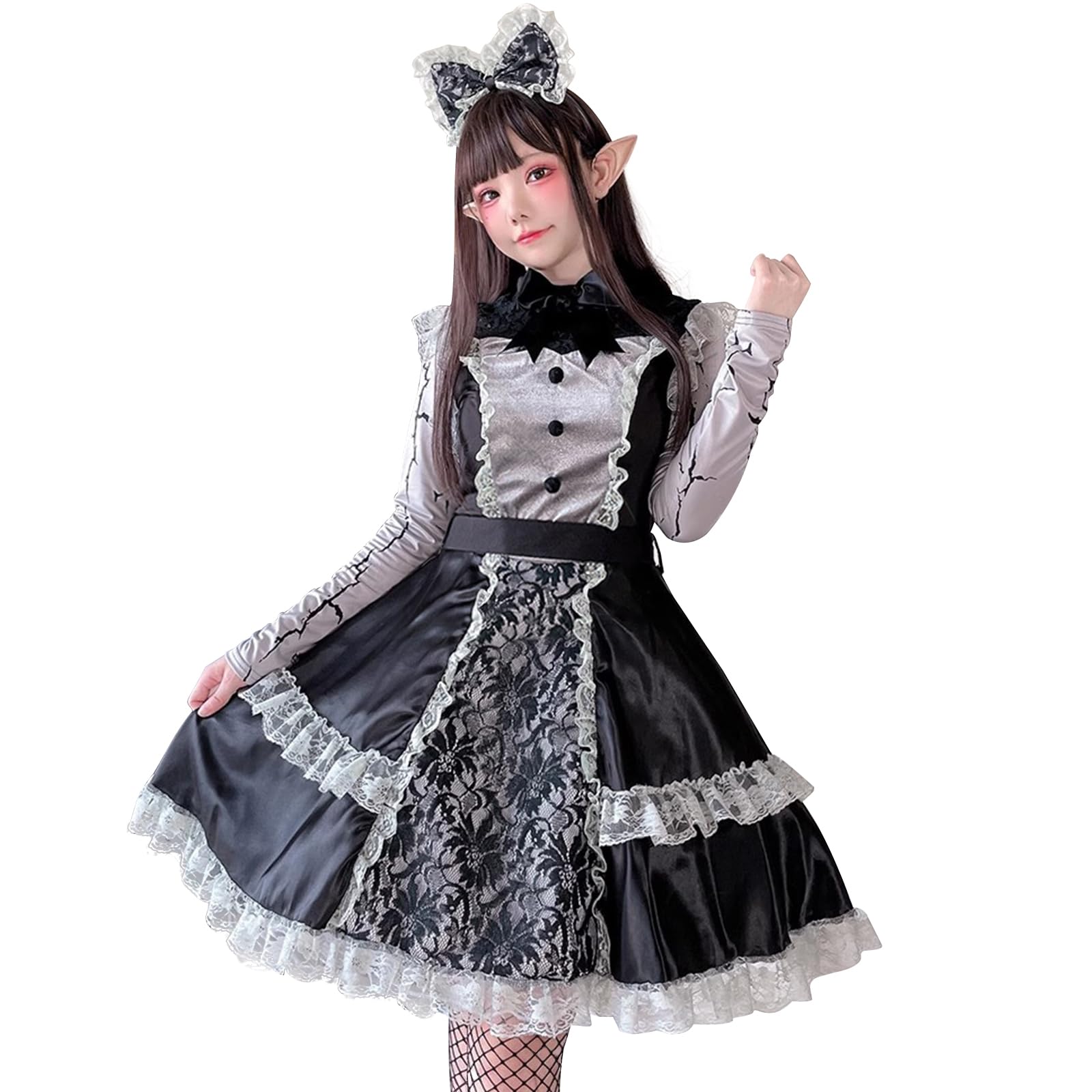 【ひちょか】ゴスロリ・ロリータ衣装　XLサイズ 6315496e307b5c81e223bf84fd0356