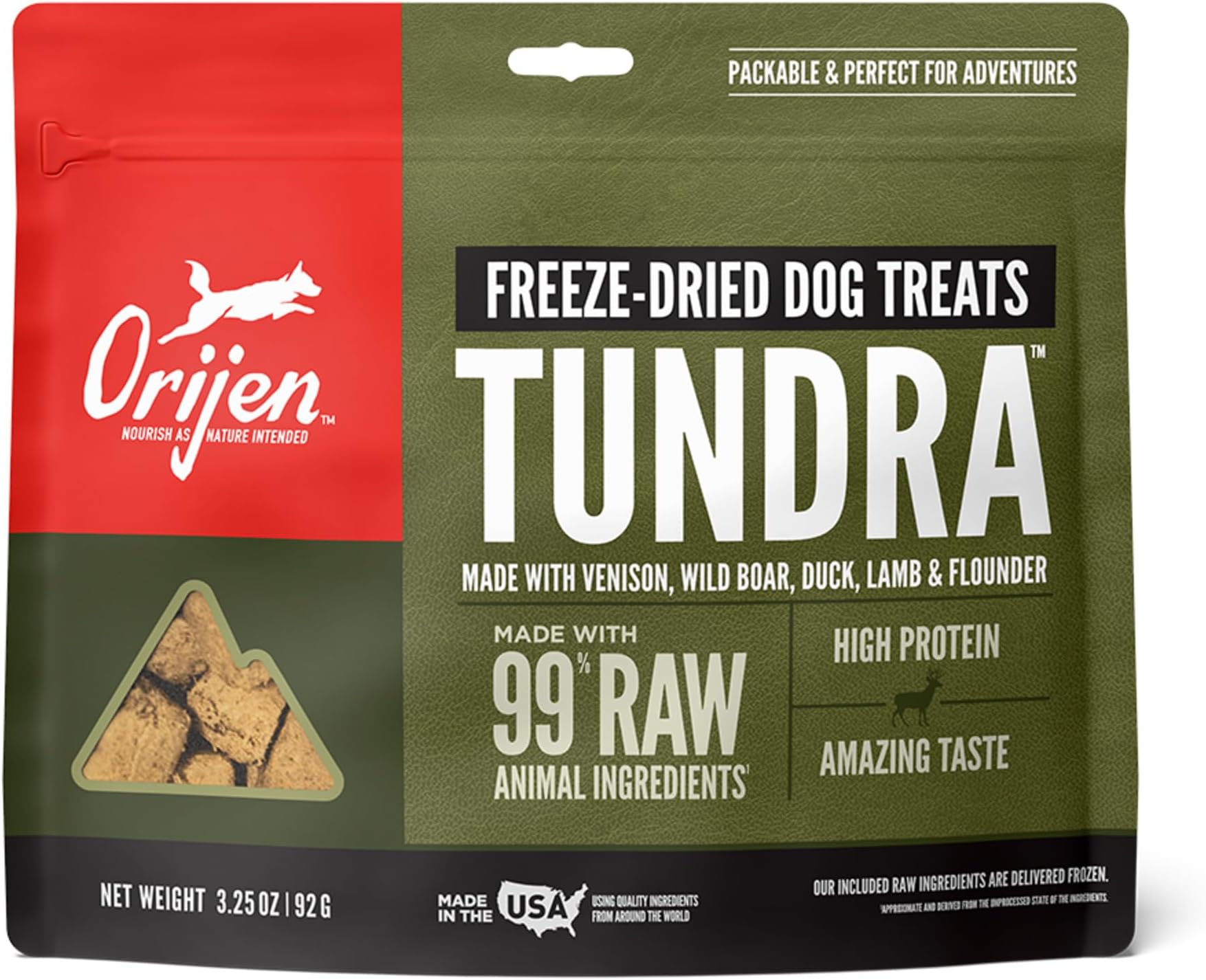 Freeze Dried Dog Treats, Grain Free, High Protein, Made in USA