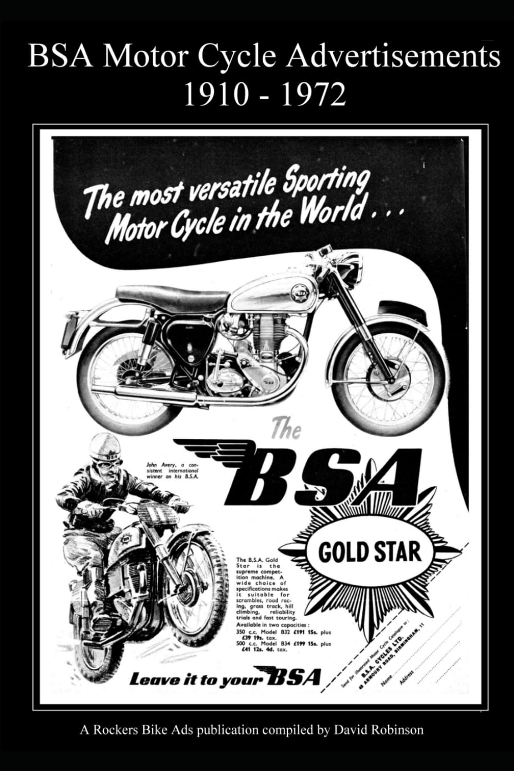 BSA Motor Cycle Advertisements 1910 - 1972 (Classic British Motor Cycle Advertisements)      Paperback – October 1, 2024