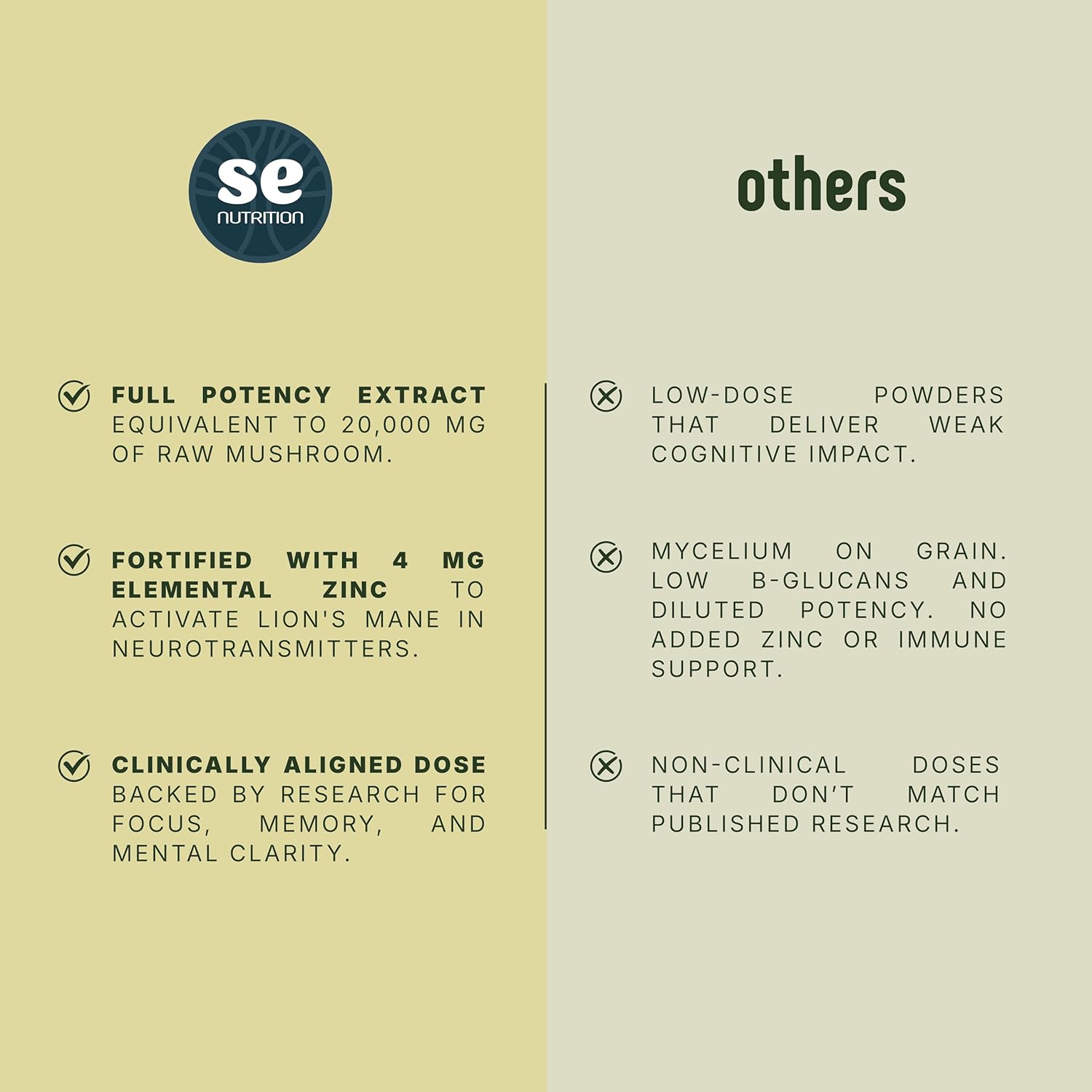 Lion’s Mane Mushroom Gummies with Zinc – Clean, Natural, Vegan, Non‑GMO Gummy – Brain, Focus & Immune Support – Daily Adaptogen Chewables – 30 Gummies – Made in USA - Image 5