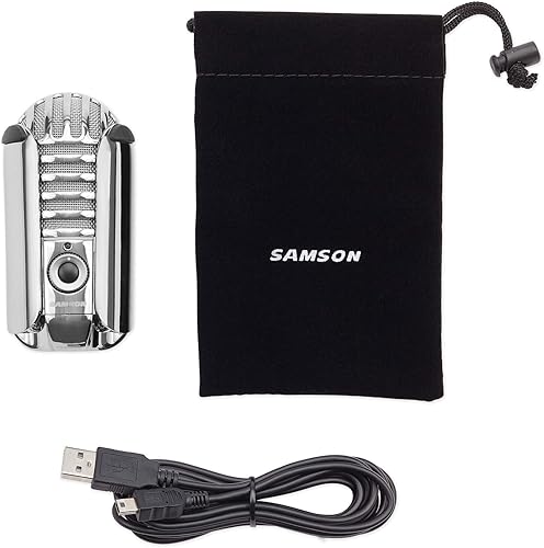 Miniatura 6 de SAMSON Meteor Mic - Micrófono de condensador portátil de calidad de estudio USB - Alto rendimiento, uso general, podcast, juegos, micrófono de