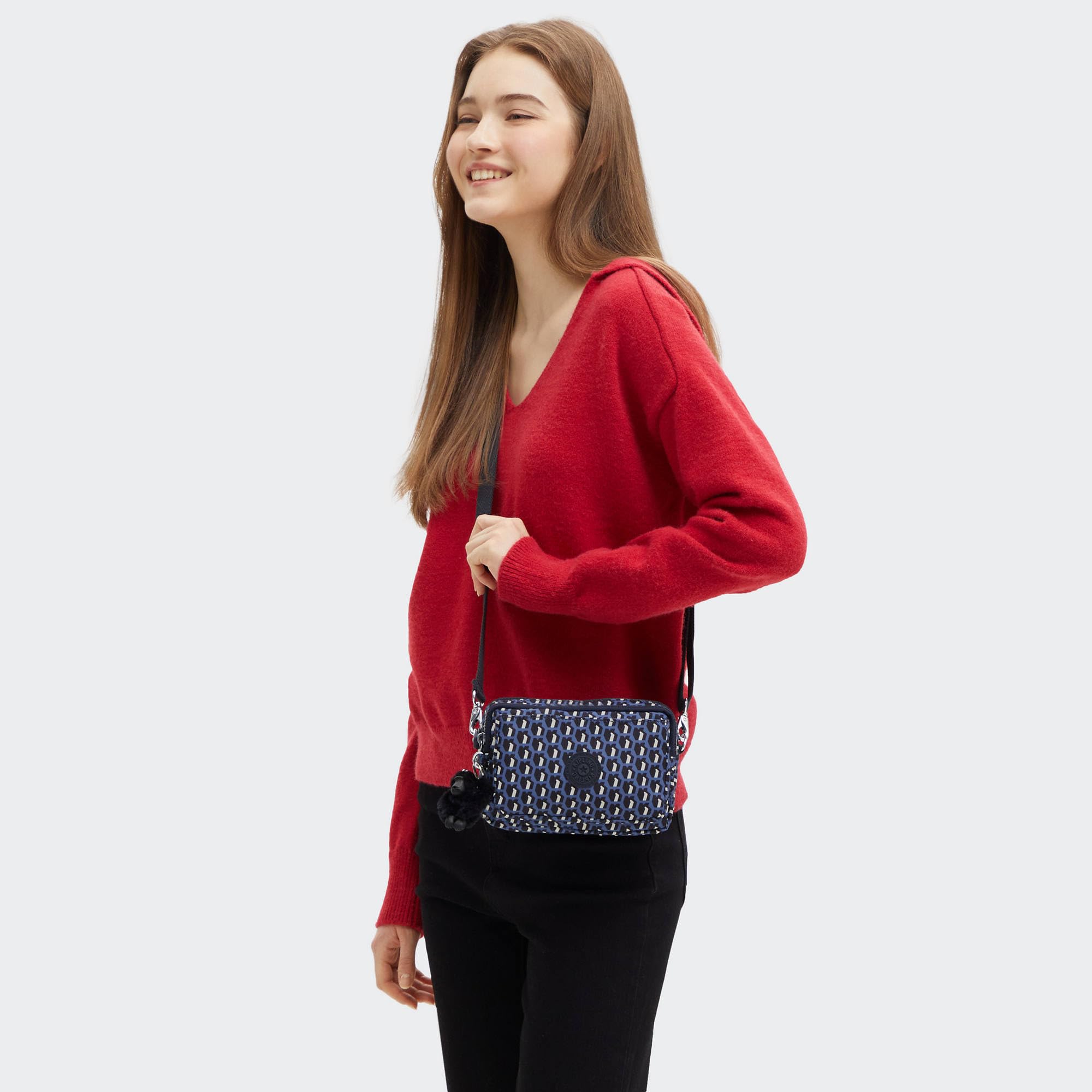 Kipling Abanu Mini 2 en 1 - Bolso bandolera convertible para mujer